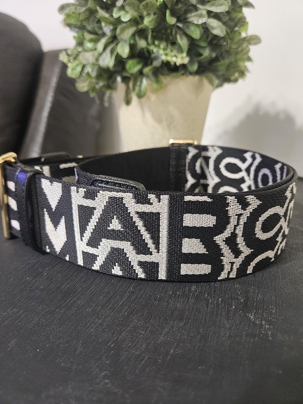 Marc Jacobs The Snapshot Camera Bag Cream Black Like New - Picture 12 of 13